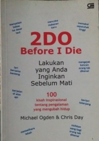 2 Do Before I Die