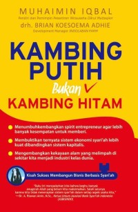 Kambing Putih bukan Kambing hitam