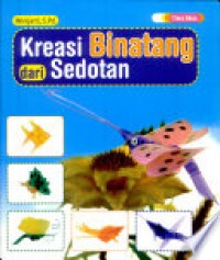 Kreasi Binatang dari Sedotan