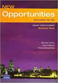 New Opportunities Education for Life: Upper Intermediate S.B