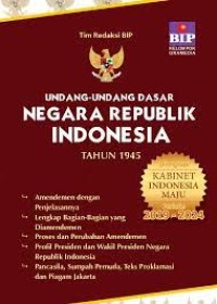 UUD Negara Republik Indonesia Tahun 1945