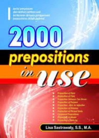 2000 Prepositions In Use