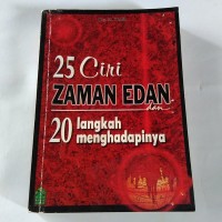25 Ciri Zaman Edan dan 20 Langkah Menghadapinya