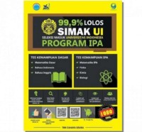99,9% Lolos SIMAK UI (Seleksi Masuk Universitas Indonesia) Program IPA