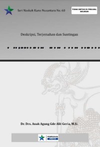 Ala-Ayuning Dina Miwah Sasih; Seri Naskah Kuna Nusantara No. 60