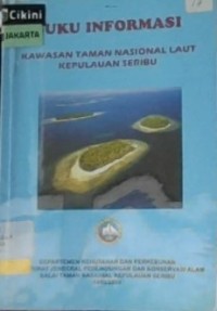 Buku Informasi Kawasan Taman Nasional Laut Kepulauan Seribu