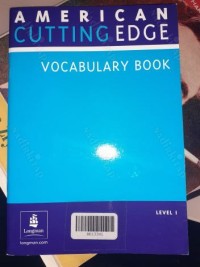 Cutting EDGE Vocabulary Book