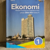 Ekonomi 1 Untuk SMA dan MA Kelas X