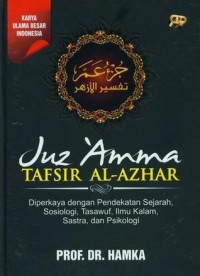 Juz 'Amma Tafsir Al-Azhar