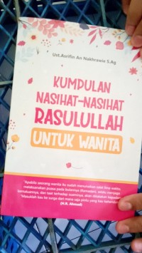 Kumpulan nasihat-nasihat Rasulullah untuk wanita