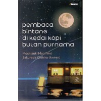 Pembaca bintang di kedai kopi bulan purnama