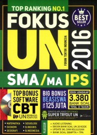 Top Ranking No. 1 Fokus UN 2016 SMA/MA IPS